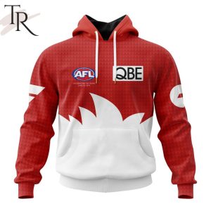 Personalized AFL Sydney Swans Home Kits 2023 T-Shirt