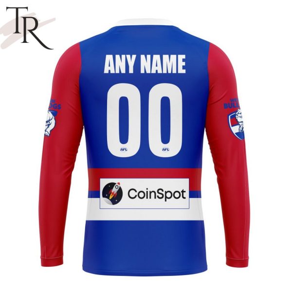 AFL Western Bulldogs Personalized 2024 Home Hoodie