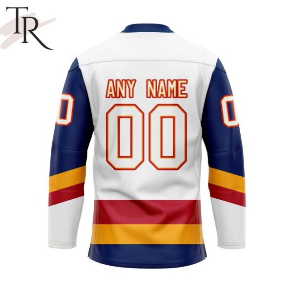 NHL Colorado Avalanche Personalized Heritage Hockey Jersey Design