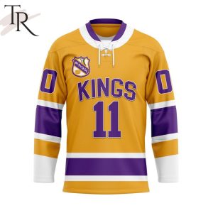NHL Los Angeles Kings Personalized Heritage Hockey Jersey Design