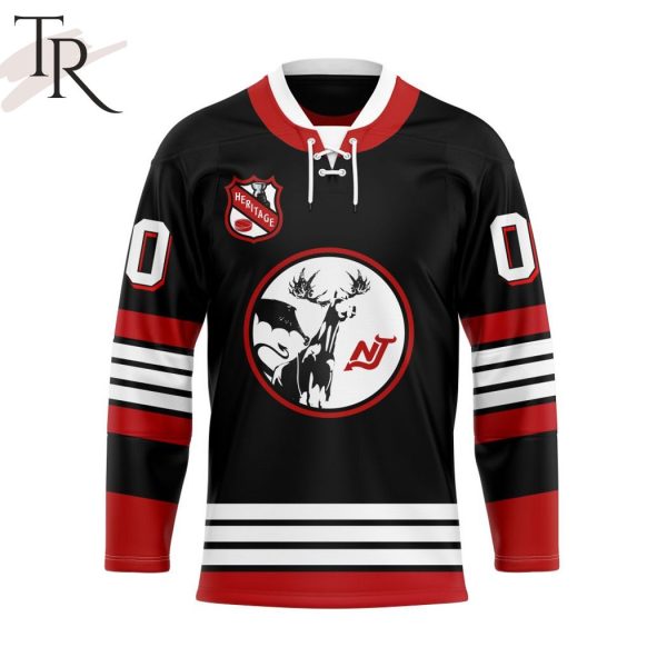 NHL New Jersey Devils Personalized Heritage Hockey Jersey Design