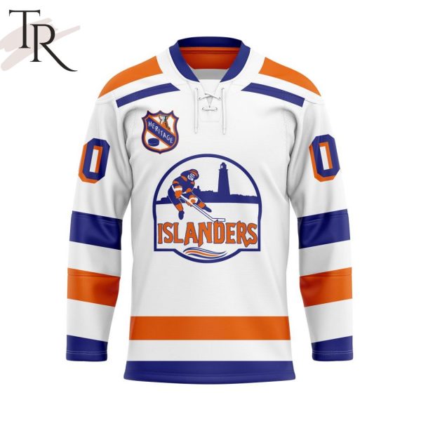 NHL New York Islanders Personalized Heritage Hockey Jersey Design