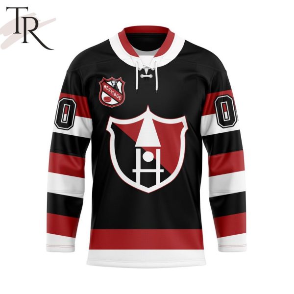 NHL Ottawa Senators Personalized Heritage Hockey Jersey Design