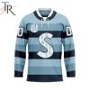 NHL San Jose Sharks Personalized Heritage Hockey Jersey Design