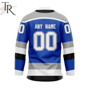 NHL Tampa Bay Lightning Personalized Heritage Hockey Jersey Design