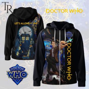 Doctor Who Let’s Allons-Y Go Hoodie