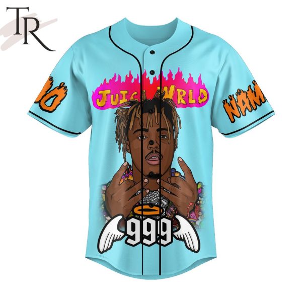 Juice Wrld 999 Music Is The Best Way That I Can Communicate With Other People Custom Baseball Jersey