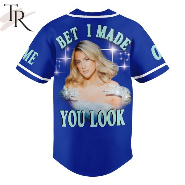 Meghan Trainor Bet I Made You Look Custom Baseball Jersey