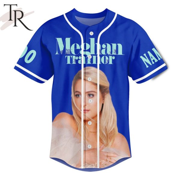 Meghan Trainor Bet I Made You Look Custom Baseball Jersey