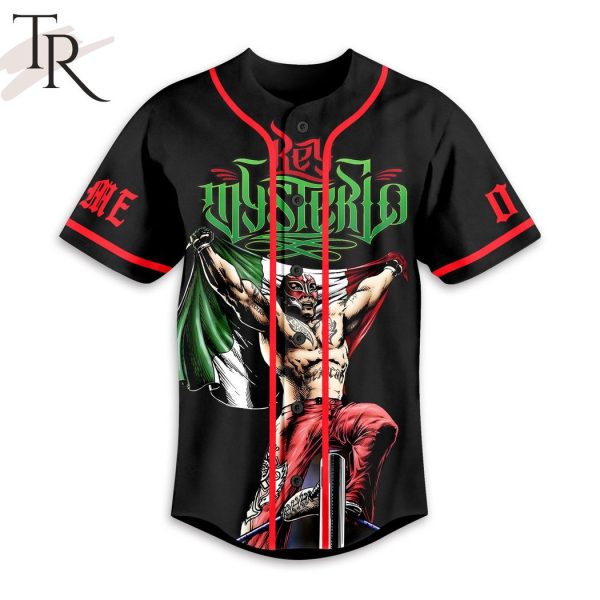 Rey Mysterio The Master Of The 619 Custom Baseball Jersey