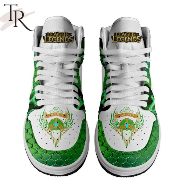 Cassiopeia League of Legends Air Jordan 1, Hightop