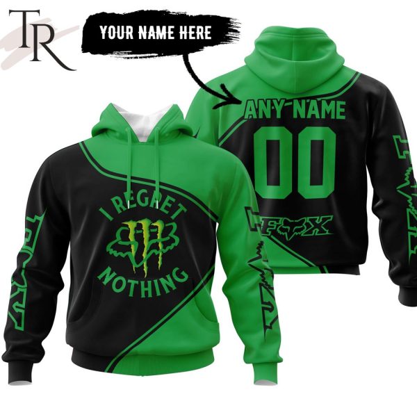 Fox Racing & Monster Energy I Regret Nothing Hoodie