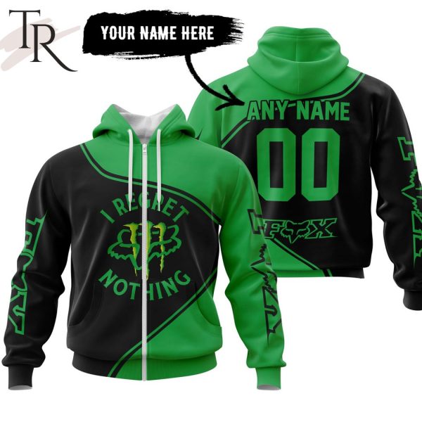 Fox Racing & Monster Energy I Regret Nothing Hoodie