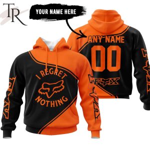 Fox Racing I Regret Nothing – Orange Hoodie