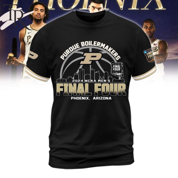 Purdue Boilermakers 2024 NCAA Men’s Final Four Phoenix, Arizona Hoodie – Black