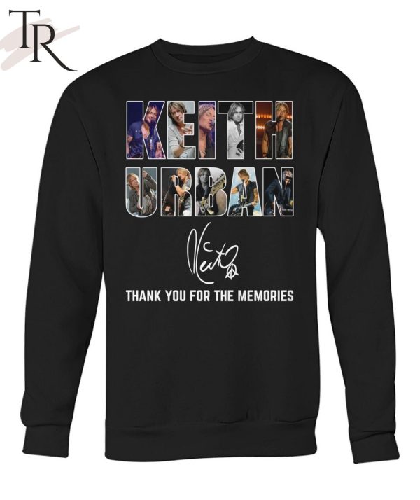 Keith Urban Thank You For The Memories T-Shirt