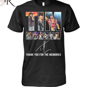 Tim Mcgraw Thank You For The Memories T-Shirt
