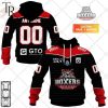 Personalized FR Hockey Dragons de Rouen Home Jersey Style Hoodie