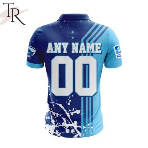 Super Rugby Auckland Blues Special Design Polo Shirt