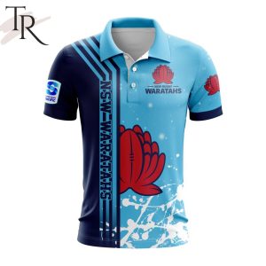 Super Rugby New South Whale Waratahs Special Design Polo Shirt