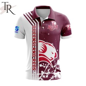 Super Rugby Queensland Reds Special Design Polo Shirt