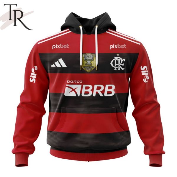 Serie A Flamengo Personalized 2023 Home Kits Hoodie