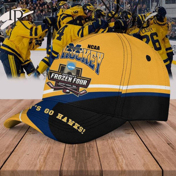 2024 Men’s Ice Hockey Michigan Wolverines Frozen Four Saint Paul, MN Cap