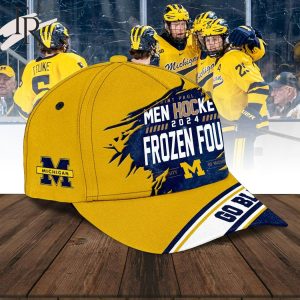 Saint Paul, MN Men Hockey 2024 Frozen Four Michigan Wolverines Cap