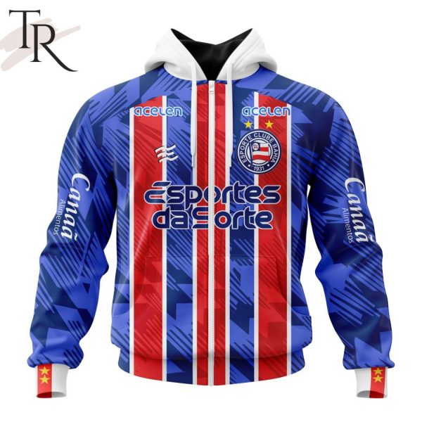 Serie A Bahia Personalized 2023 Away Kits Hoodie