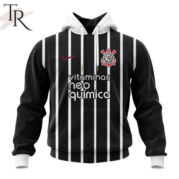 Serie A Corinthians Personalized 2023 Away Kits Hoodie