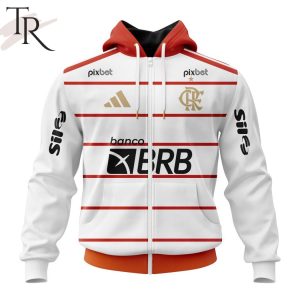 Serie A Flamengo Personalized 2023 Away Kits Hoodie