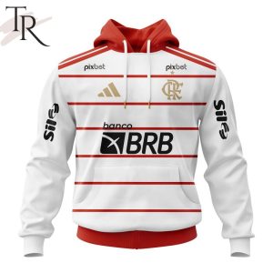 Serie A Flamengo Personalized 2023 Away Kits Hoodie