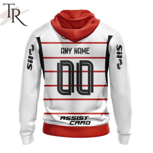 Serie A Flamengo Personalized 2023 Away Kits Hoodie