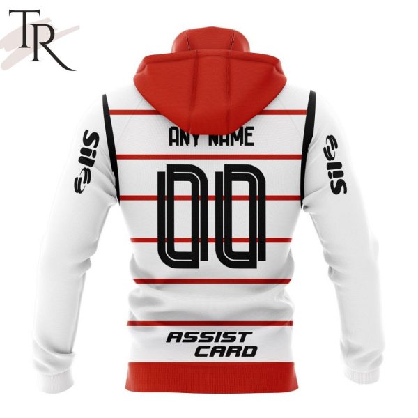 Serie A Flamengo Personalized 2023 Away Kits Hoodie