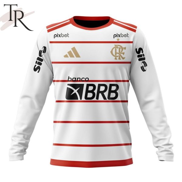 Serie A Flamengo Personalized 2023 Away Kits Hoodie