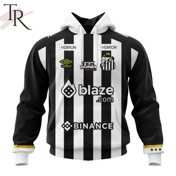Serie A Santos F.C Personalized 2023 Away Kits Hoodie