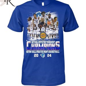 National Invitation Tournament Champions Seton Hall Pirates Men’s Basketball 2024 T-Shirt