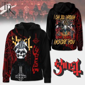 Ghost I Can See Through The Scars Inside You Hoodie