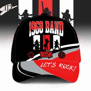 1968 Band Rush Let’s Rock Classic Cap