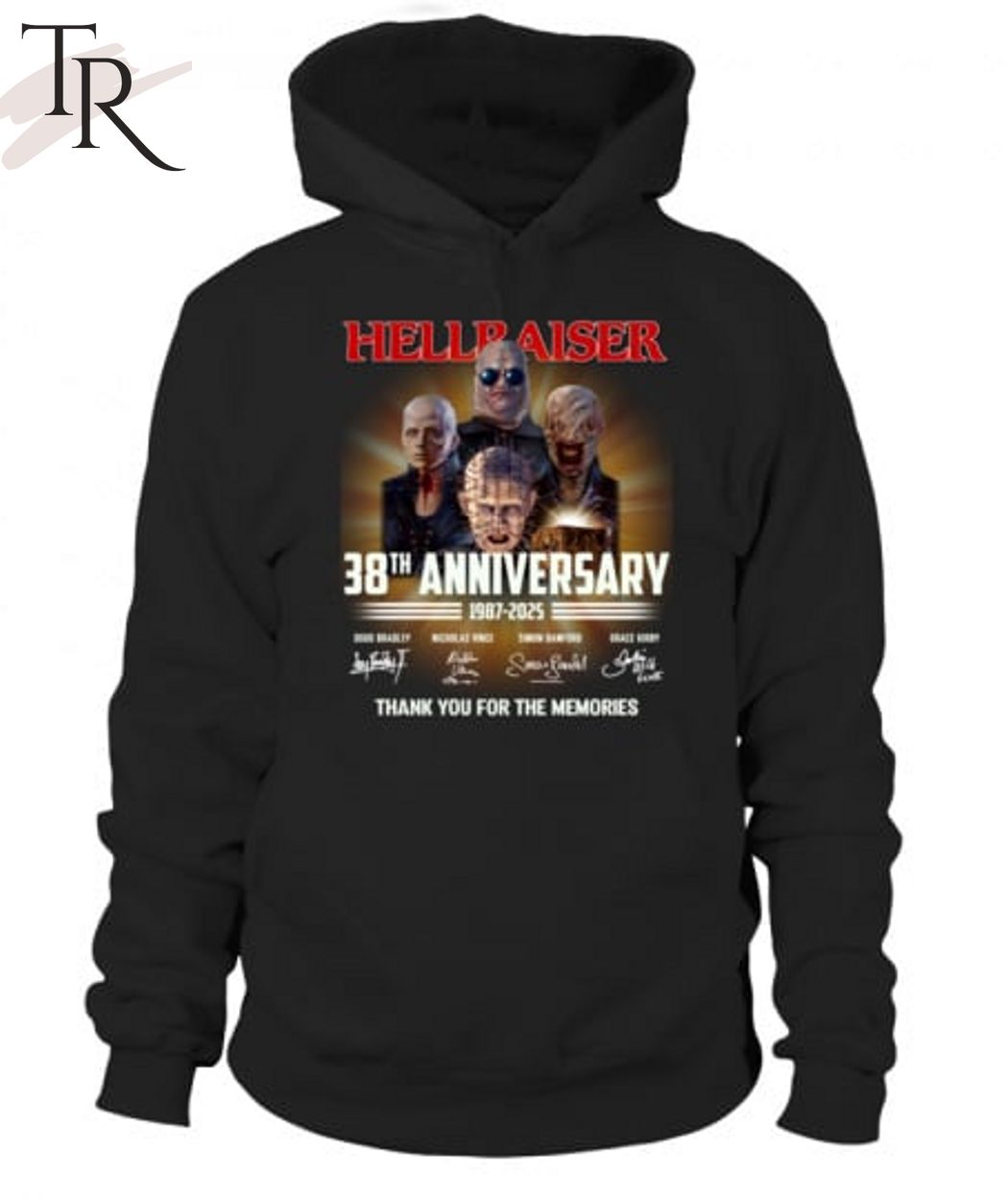 Hellraiser 38th Anniversary 1987-2025 Thank You For The Memories T-Shirt
