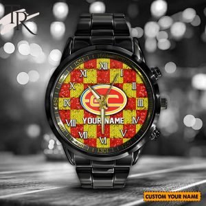 AFL Gold Coast Suns Special Stainless Steel Watch Design