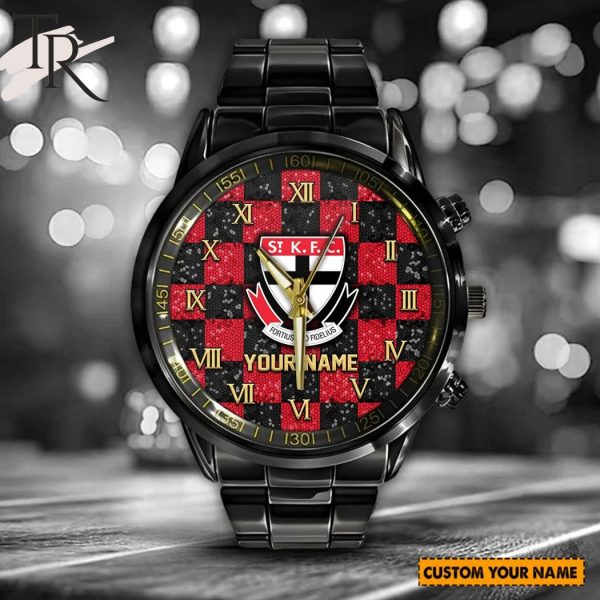 AFL St Kilda Football Club Special Stainless Steel Watch Design