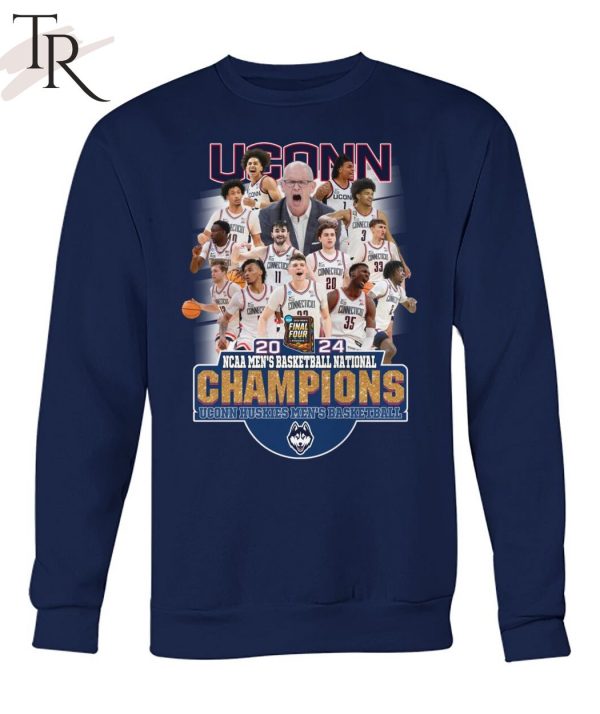 2024 NCAA Men’s Basketball National Champions Uconn Huskies T-Shirt