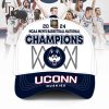 2024 NCAA Men’s Basketball National Champions Uconn Huskies Classic Cap – Navy