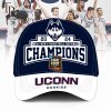2024 NCAA Men’s Basketball National Champions Uconn Huskies Classic Cap – White