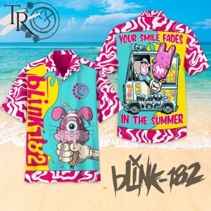 Blink-182 Your Smile Fades In The Summer Hawaiian Shirt