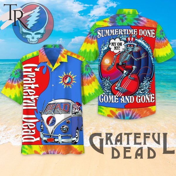 Grateful Dead Summertime Done Come And Gone Hawaiian Shirt