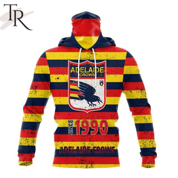 AFL Adelaide Crows Special Retro Heritage Design Hoodie