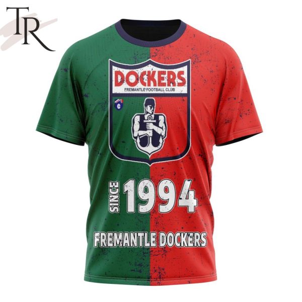 AFL Fremantle Dockers Special Retro Heritage Design Hoodie