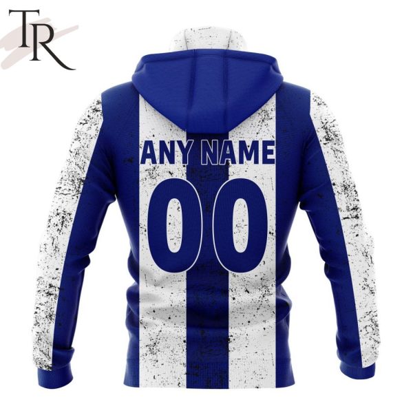 AFL North Melbourne Football Club Special Retro Heritage Design Hoodie